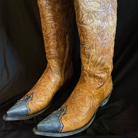 Old Gringo Knee high cowboy boots - Picture 2 of 4